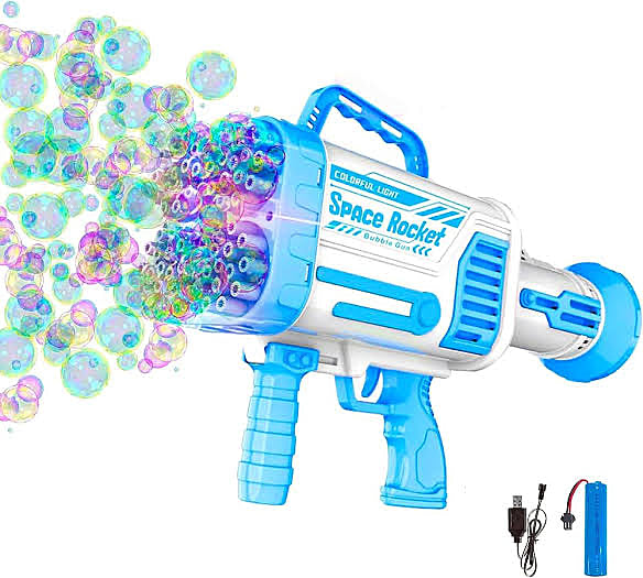 Rocket Boom Bubble Gun