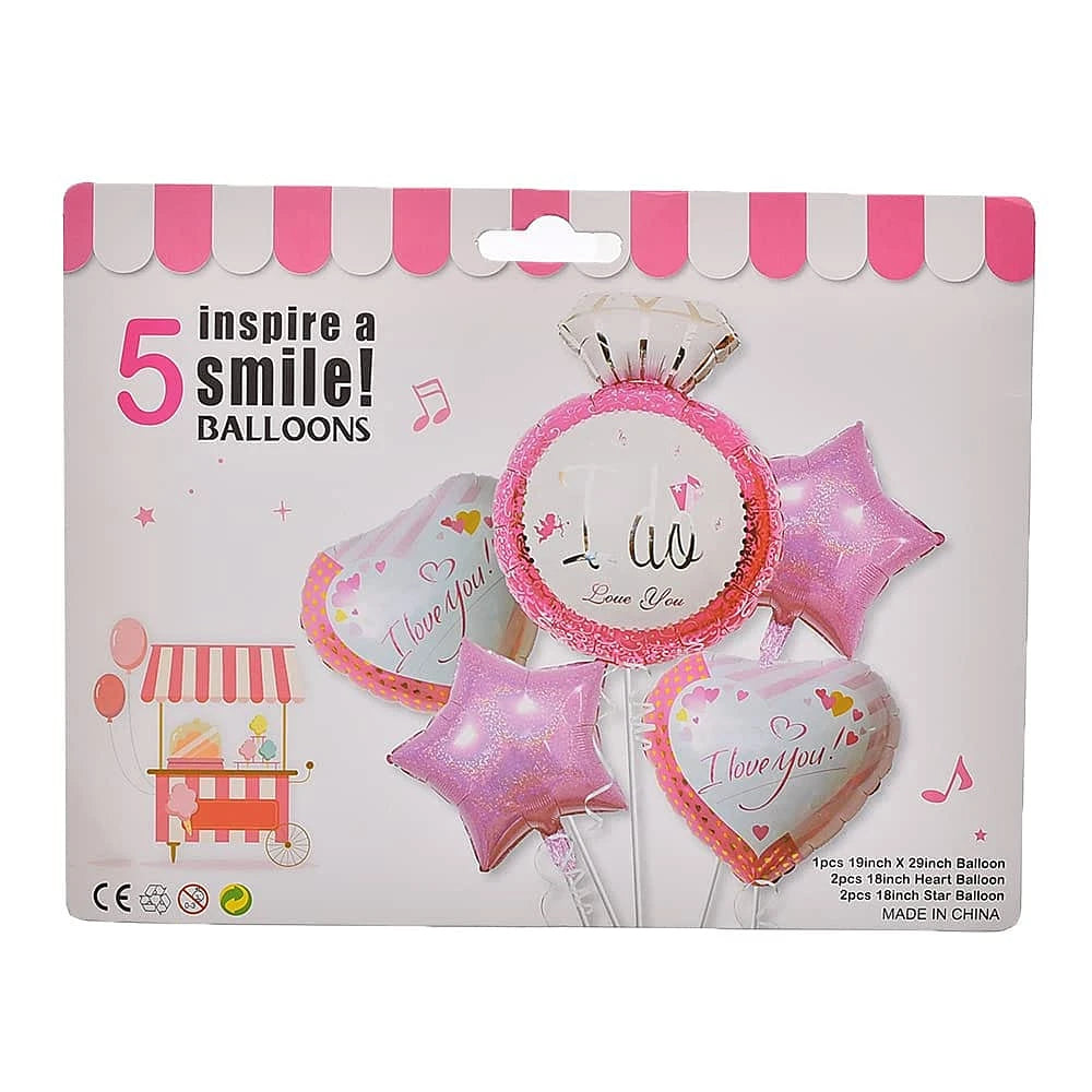 Love You Balloon Set