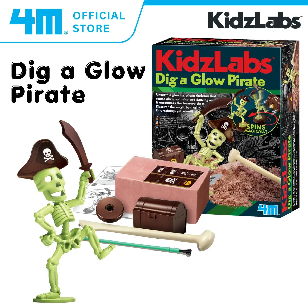Dig a Glow Pirate
