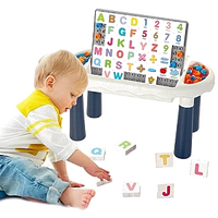 Colorful Alphabet Learning Table