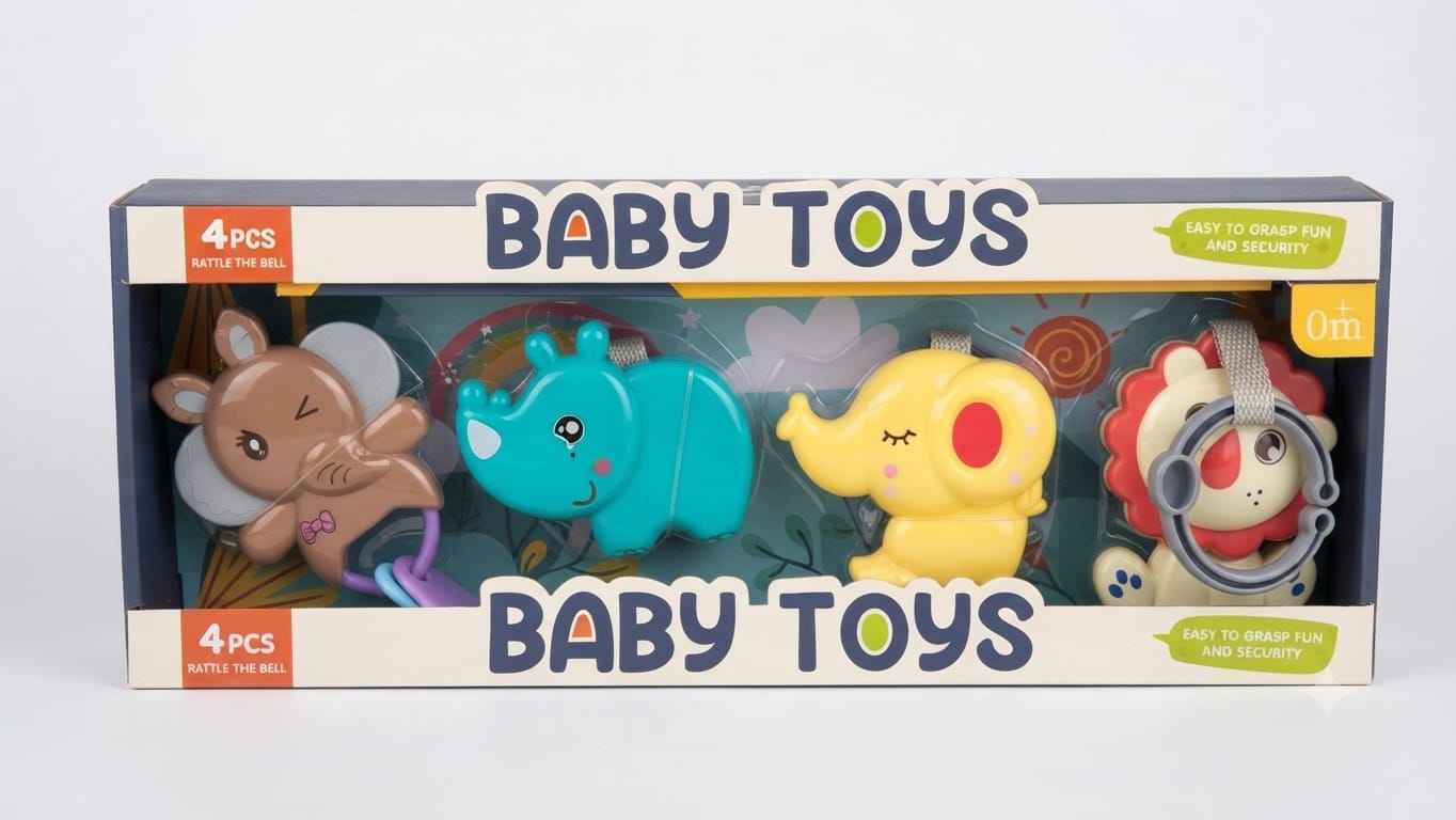 Baby Rattle Toy Set