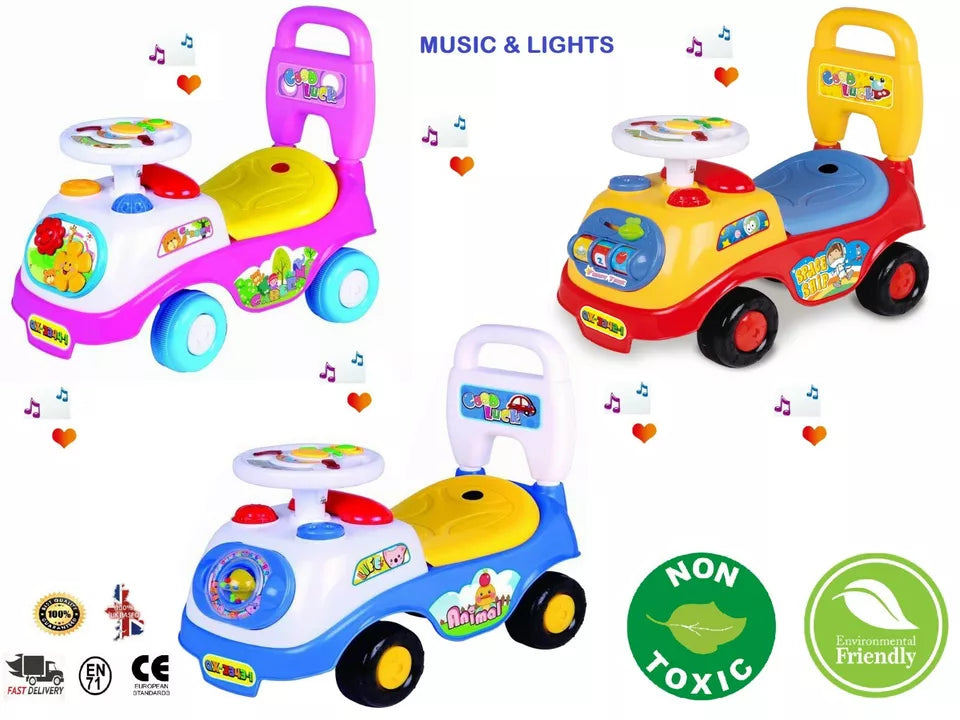 Ride Your Car Toddler Children'S Baby Scooter Four-Wheeled Walking Car Slide Toys Children Riding Car