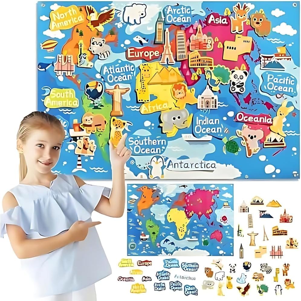World Map Puzzle