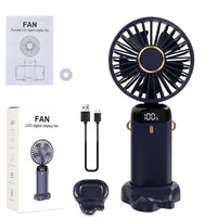 Portable LED Digital Display Fan