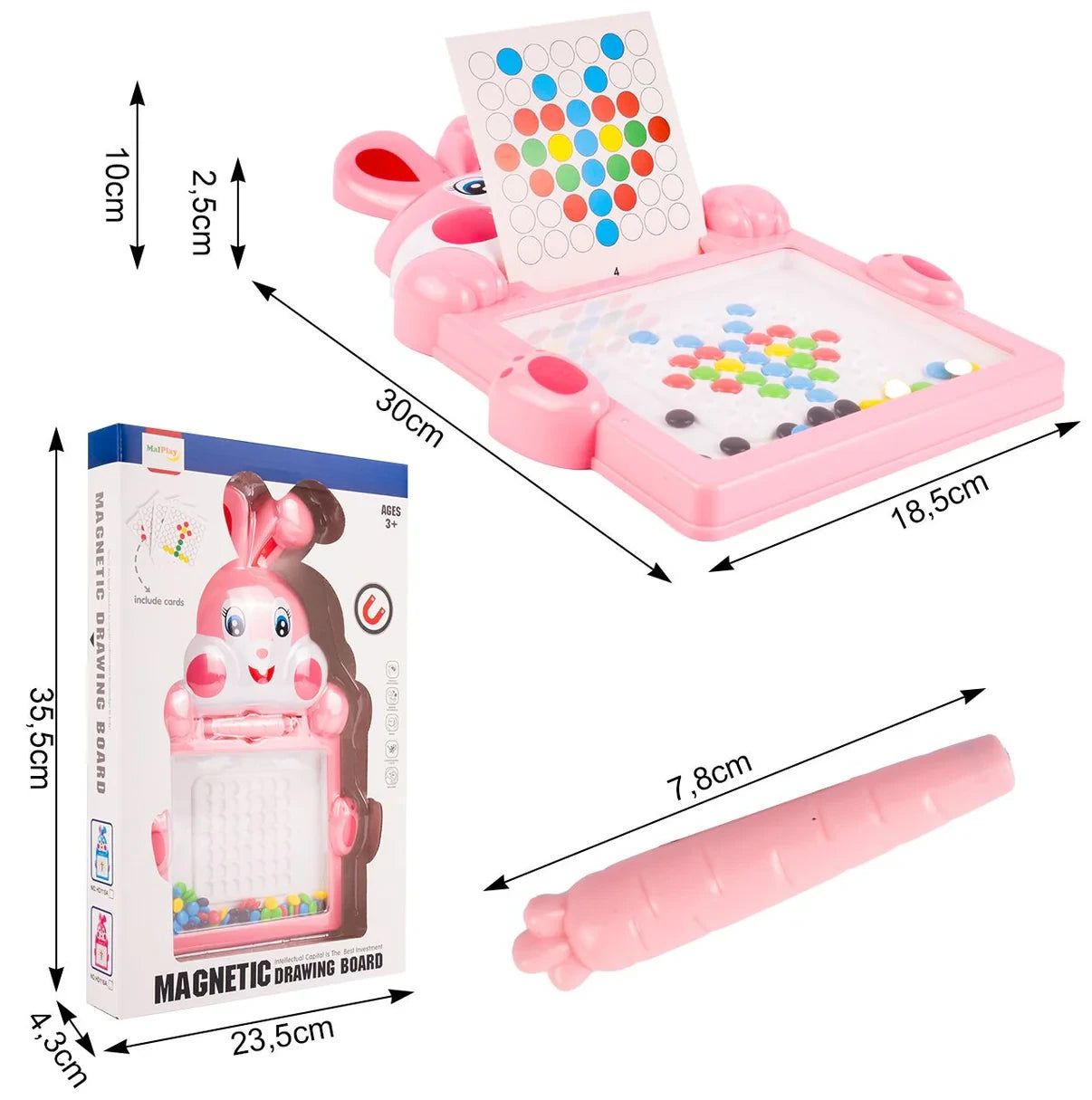 Magnetic Drawing Bunny