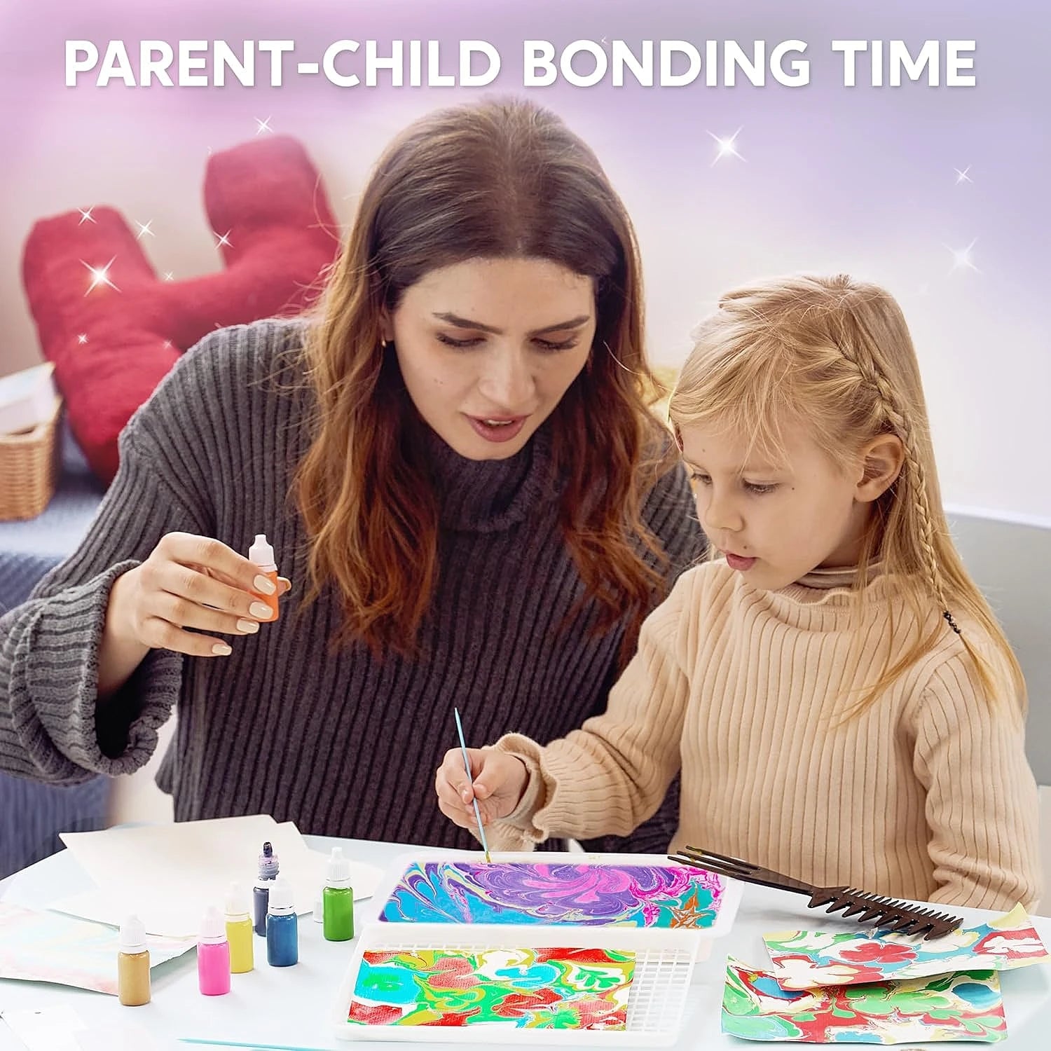 Klever Skits Marbling Art