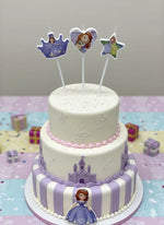 Sofia Birthday Cake Toppers