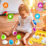 Shape Sorting Eggs