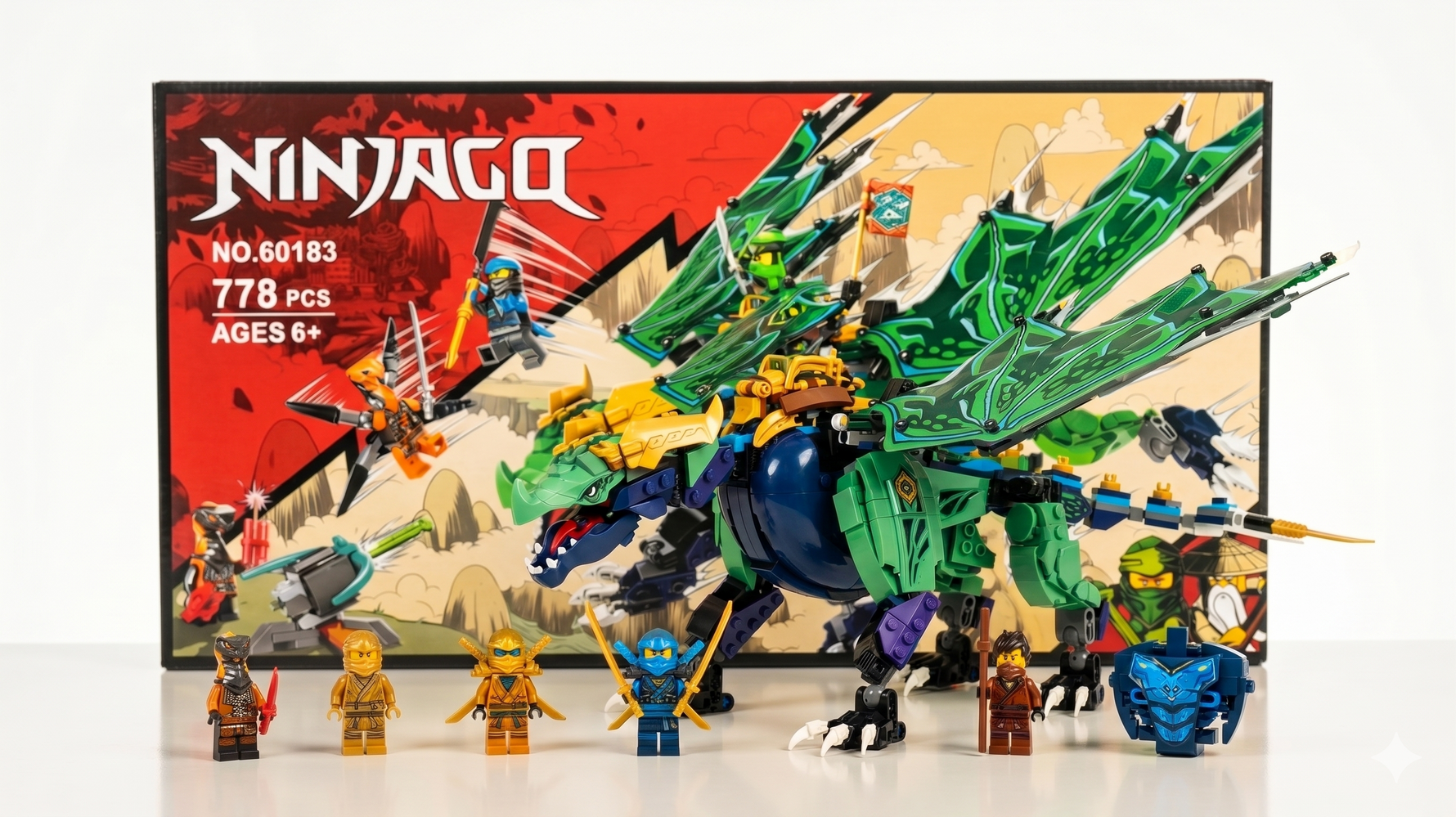Ninjago Dragon Building Set