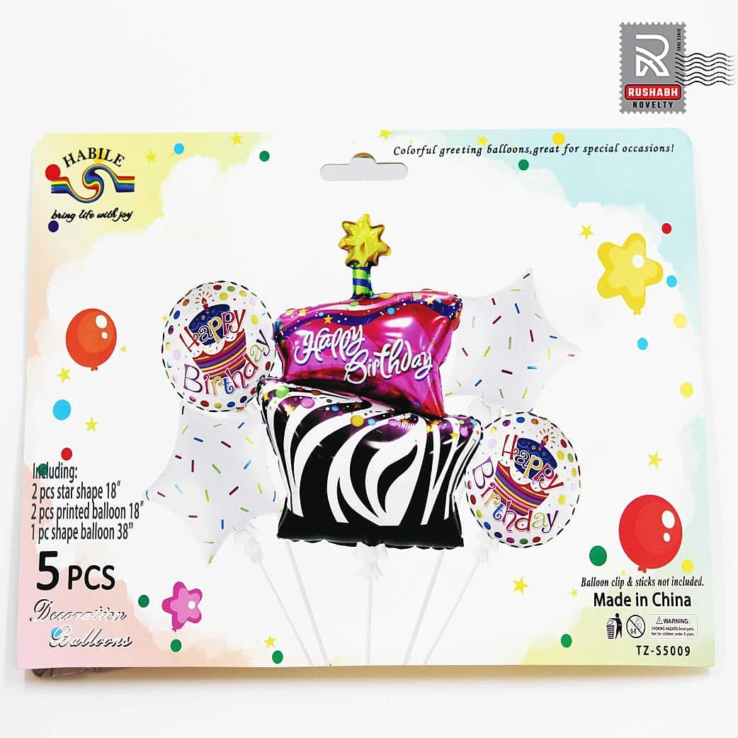 Habile Birthday Balloons Set