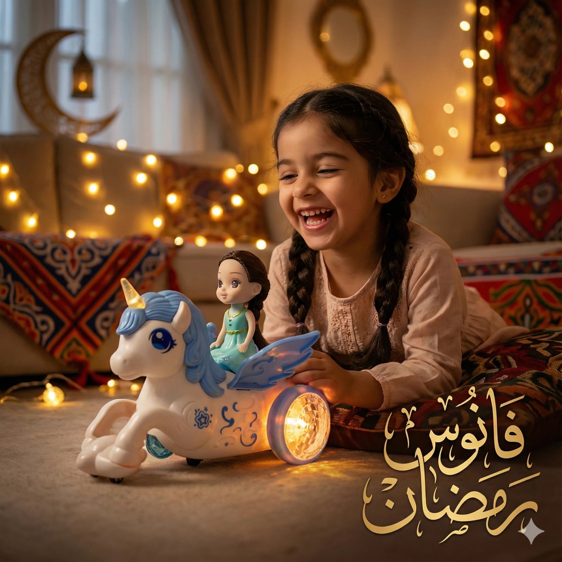 Ramadan Lantern Unicorn