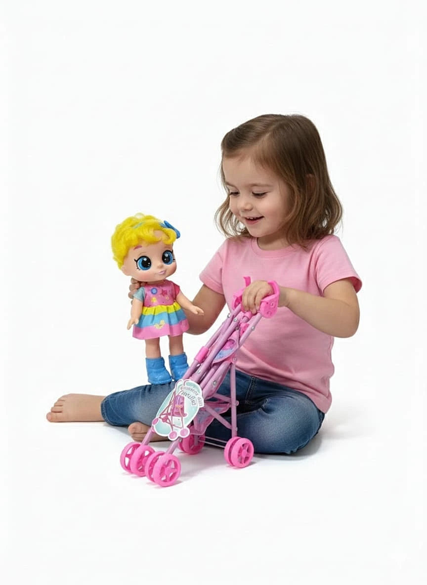 Exquisite Stroller Doll