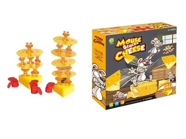 Mouse Stacks Cheese