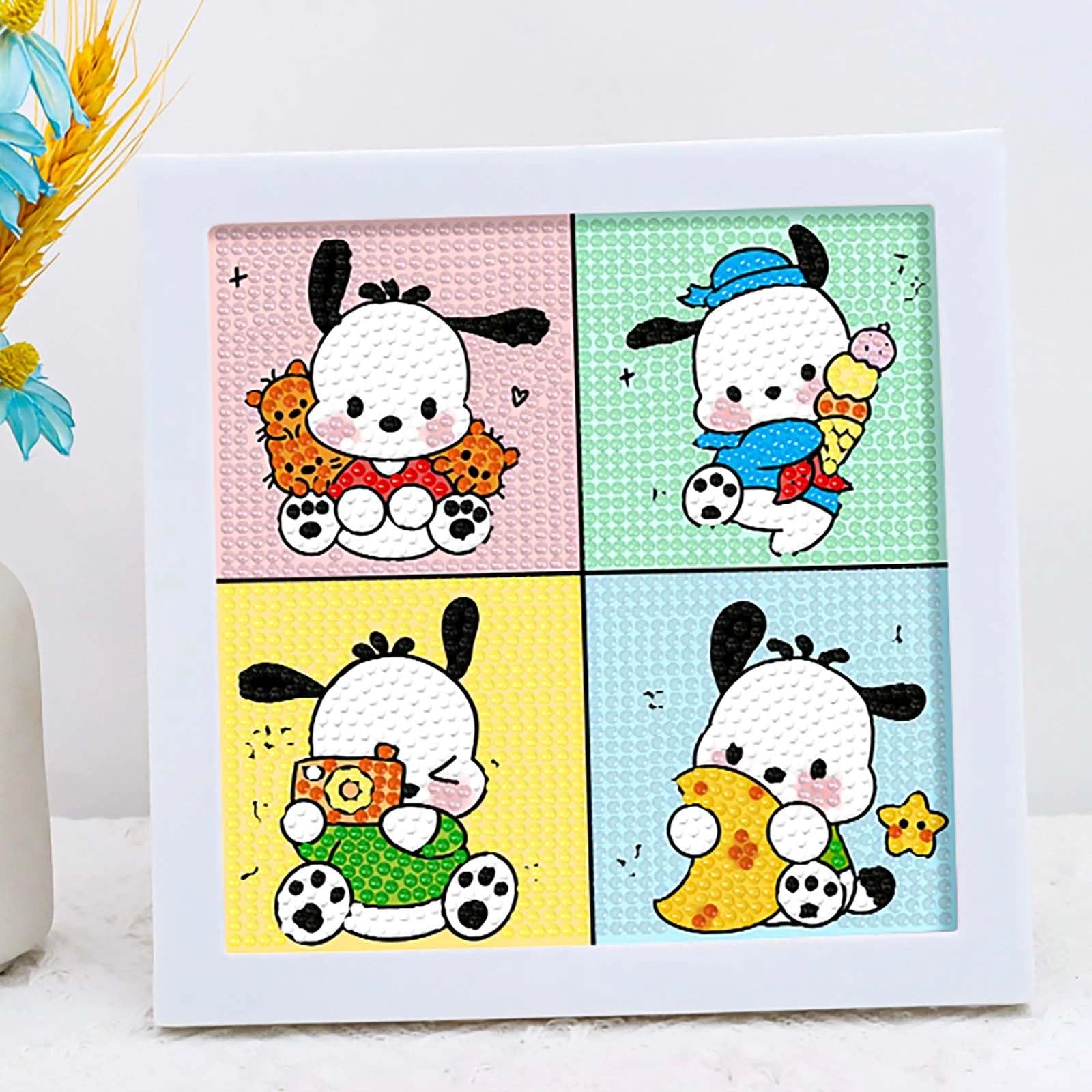 Cute Panda Art Frame