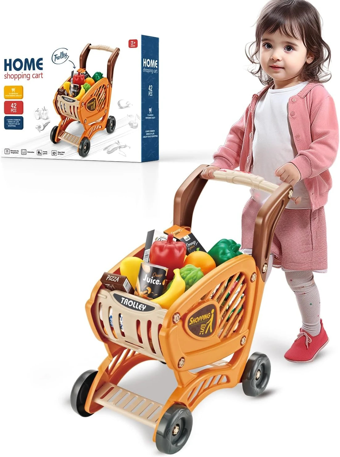 Kids Shopping Cart Trolley
