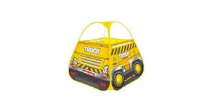 Construction Play Tent with Trucks