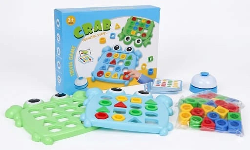 Crab Geometric Shapes Game