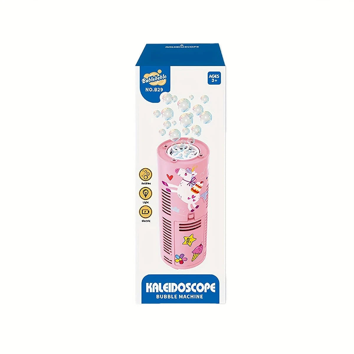 Kaleidoscope Bubble Machine