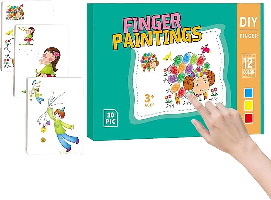 DIY Finger Paintings Set