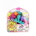Soft Rubber Building Blocks
