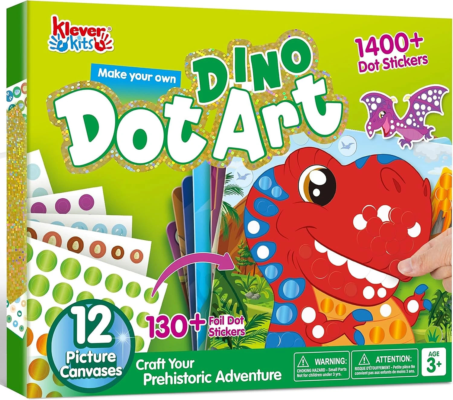 Dino Dot Art Kit