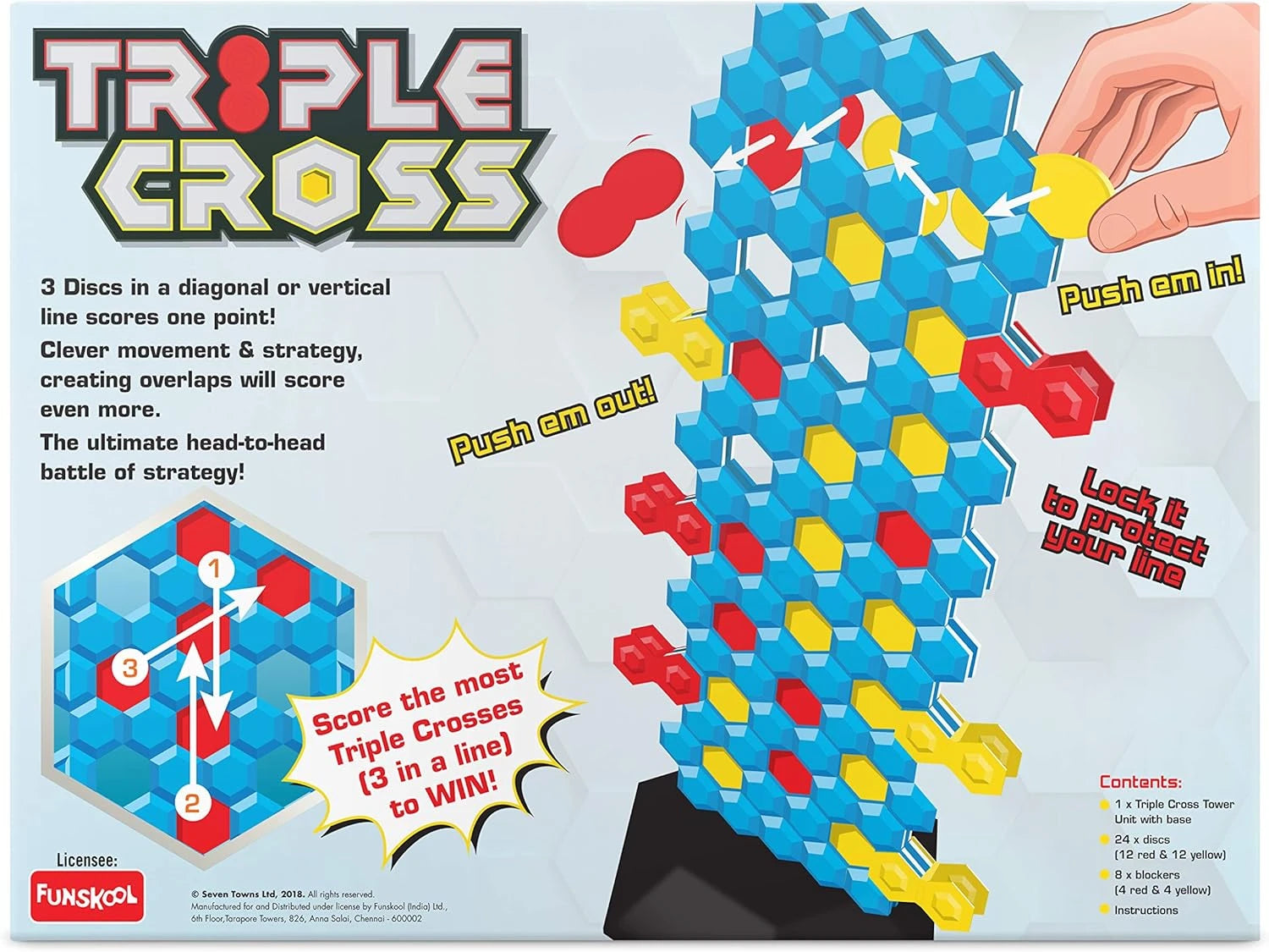Triple Cross Game