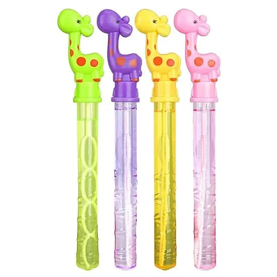 Giraffe Bubble Wands Set