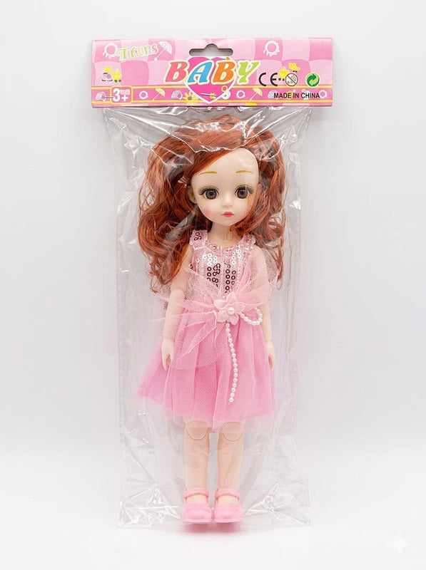 Baby Doll with Pink Dress
