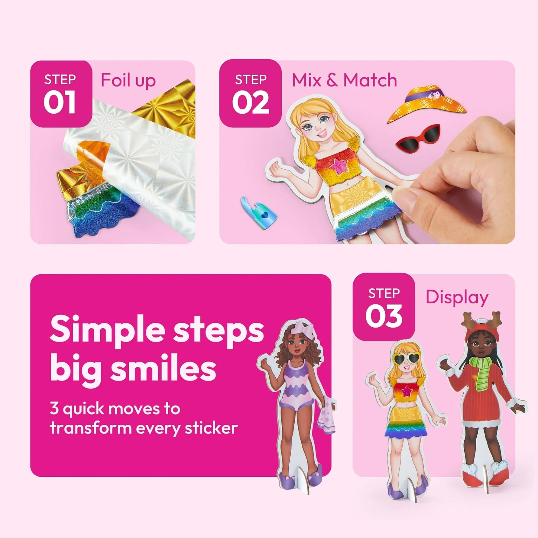 Foil Magnet Dress-Up Kit