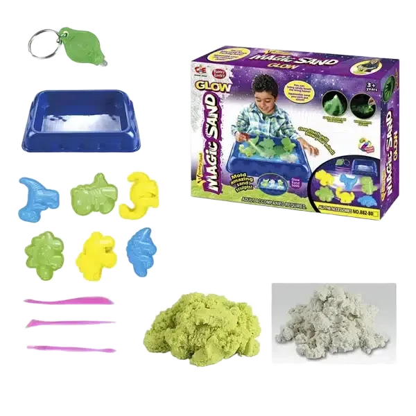 Glow Magic Sand Play Kit