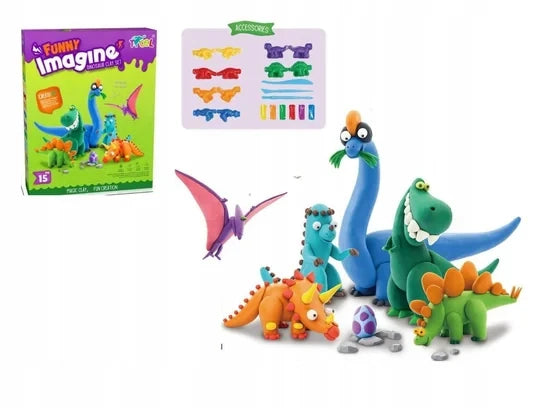 Funny Imagine Dinosaurs Set