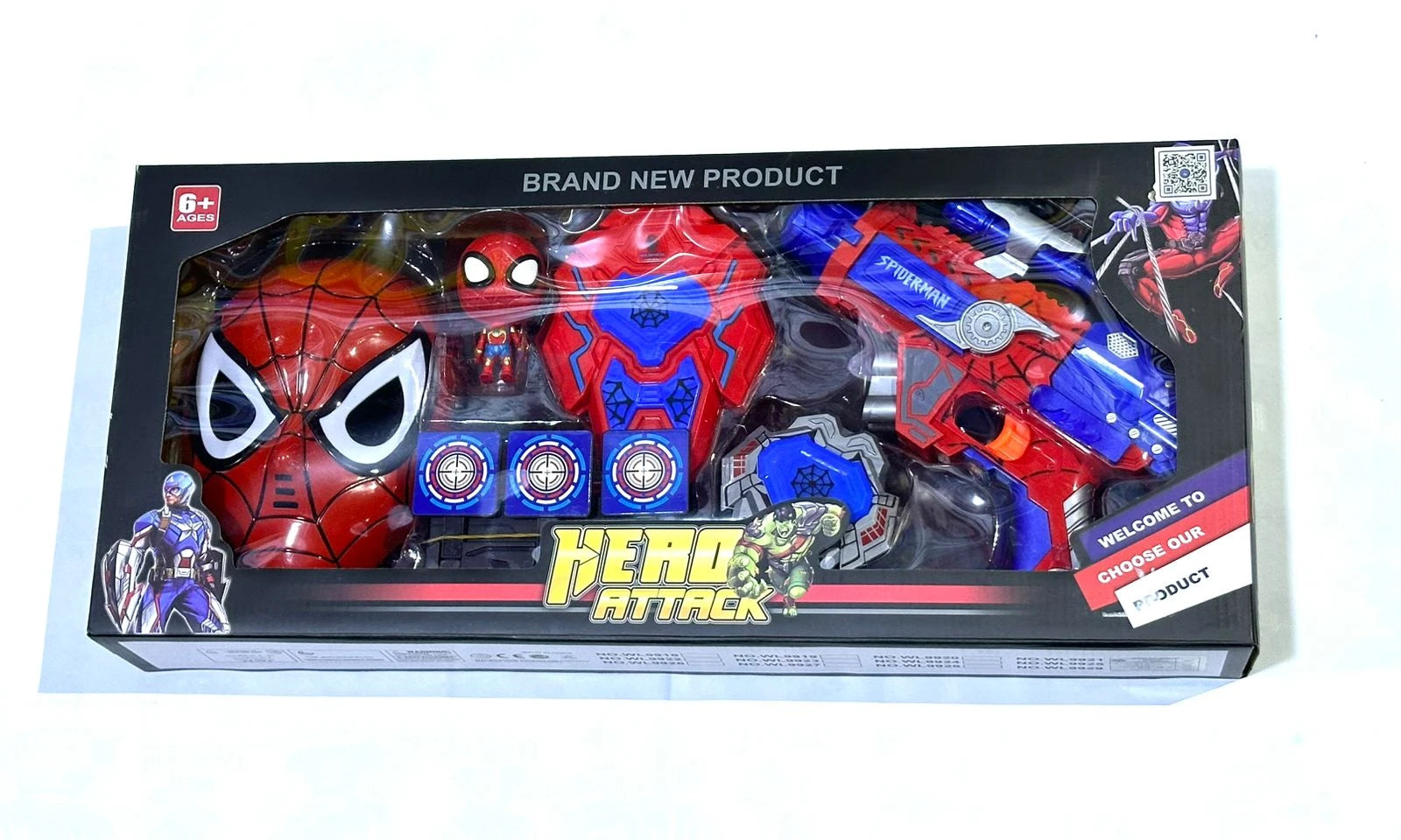 Spider-Man Hero Attack Set