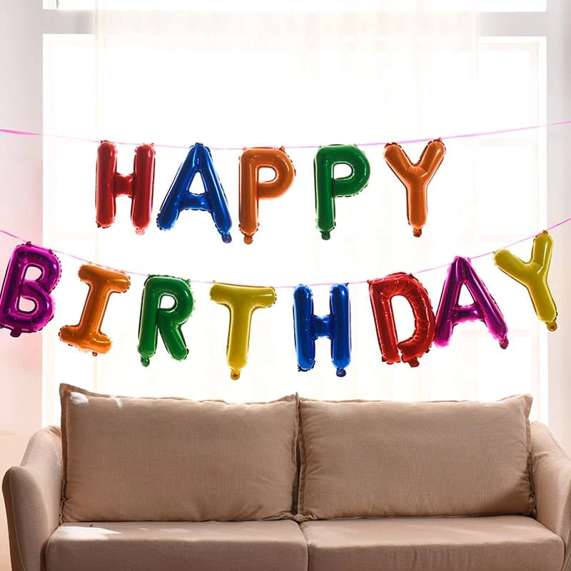 Colorful Birthday Balloons