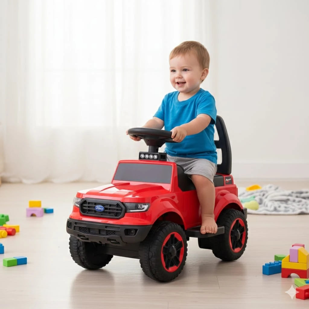 Red Ford Ride-On Truck