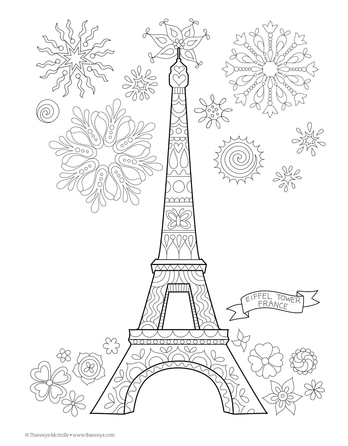 World Traveler Coloring Book