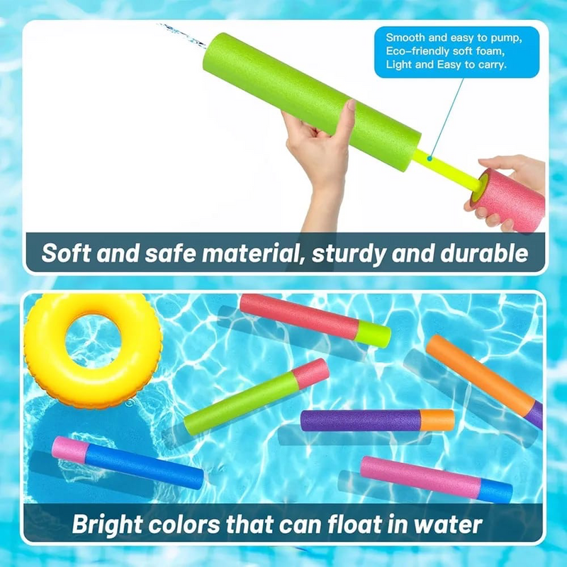 Colorful Foam Water Blasters