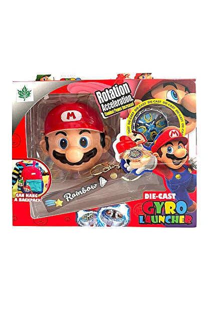 Mario Die-Cast Gyro Launcher