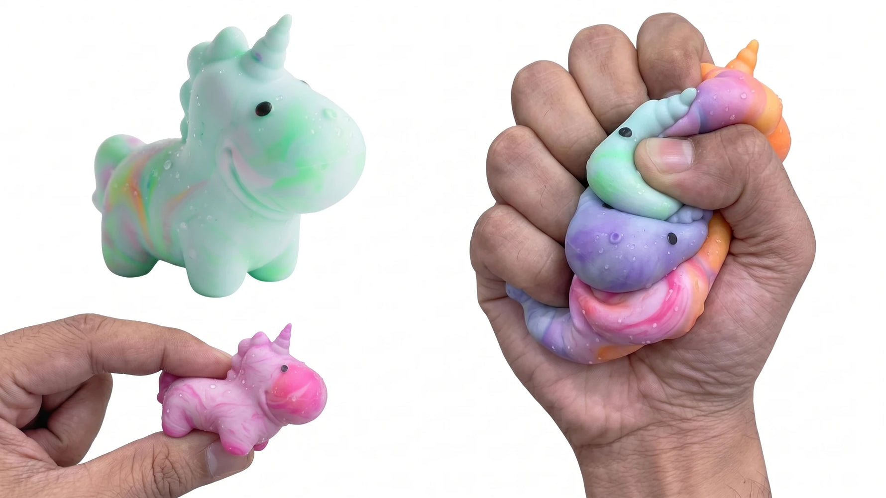 Unicorn Squishy Toy Set