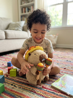 Plush Capybara with Maracas