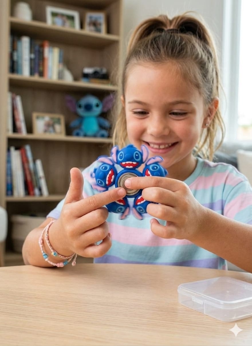 Stitch Fidget Spinner Toy
