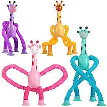 Bendy Giraffe Figures