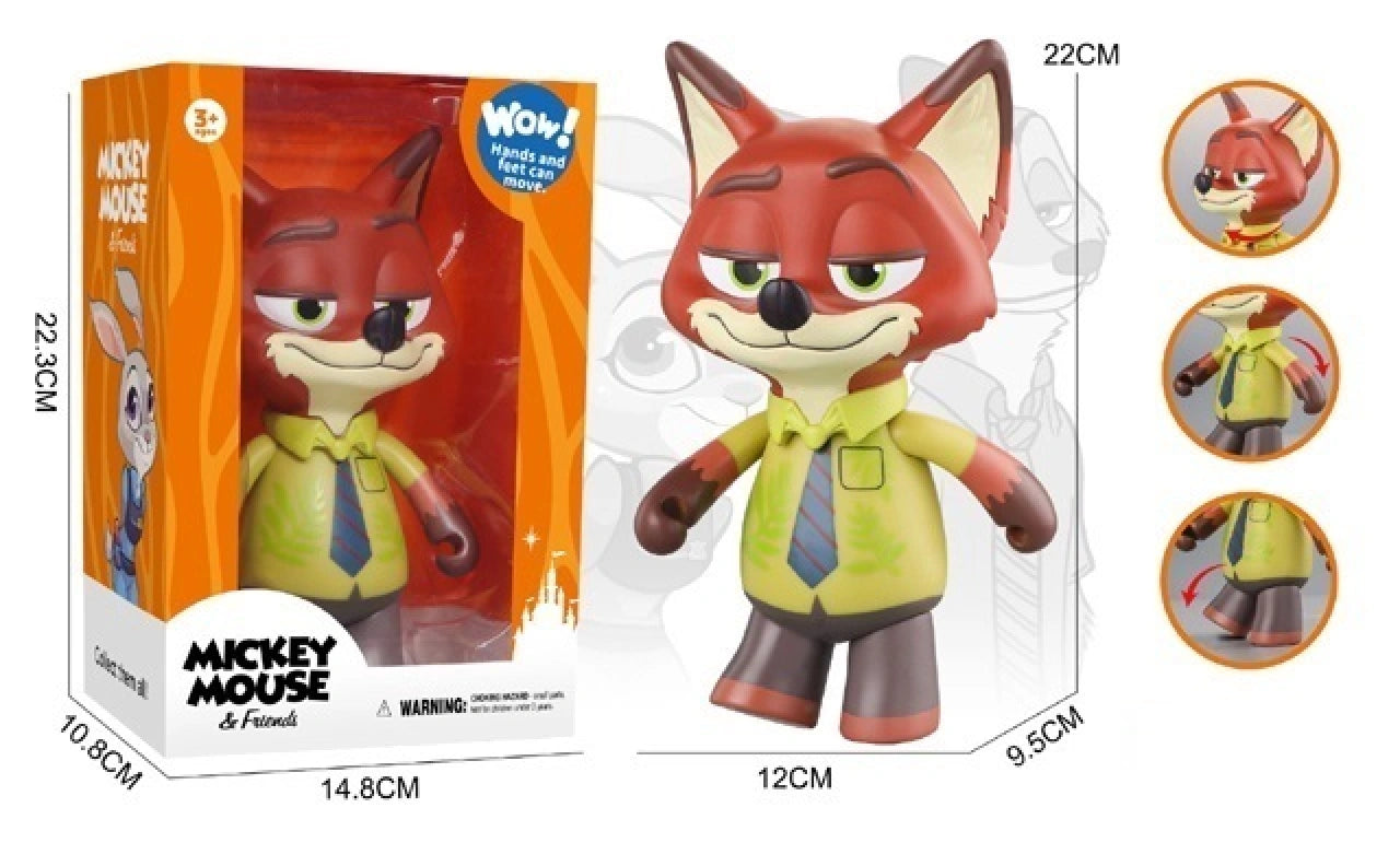 Mickey Mouse Nick Wilde Figure