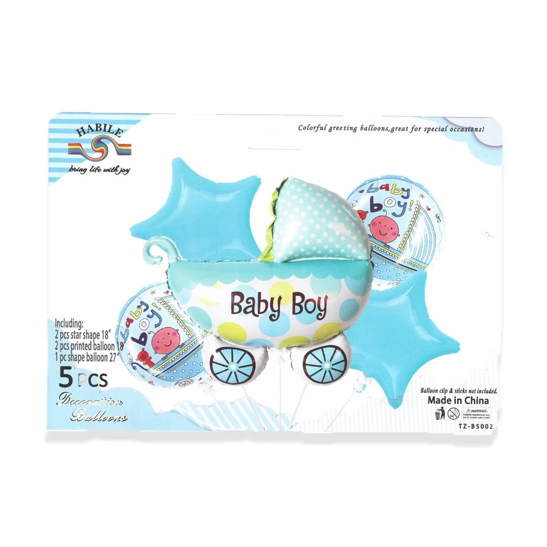 Baby Boy Balloon Set