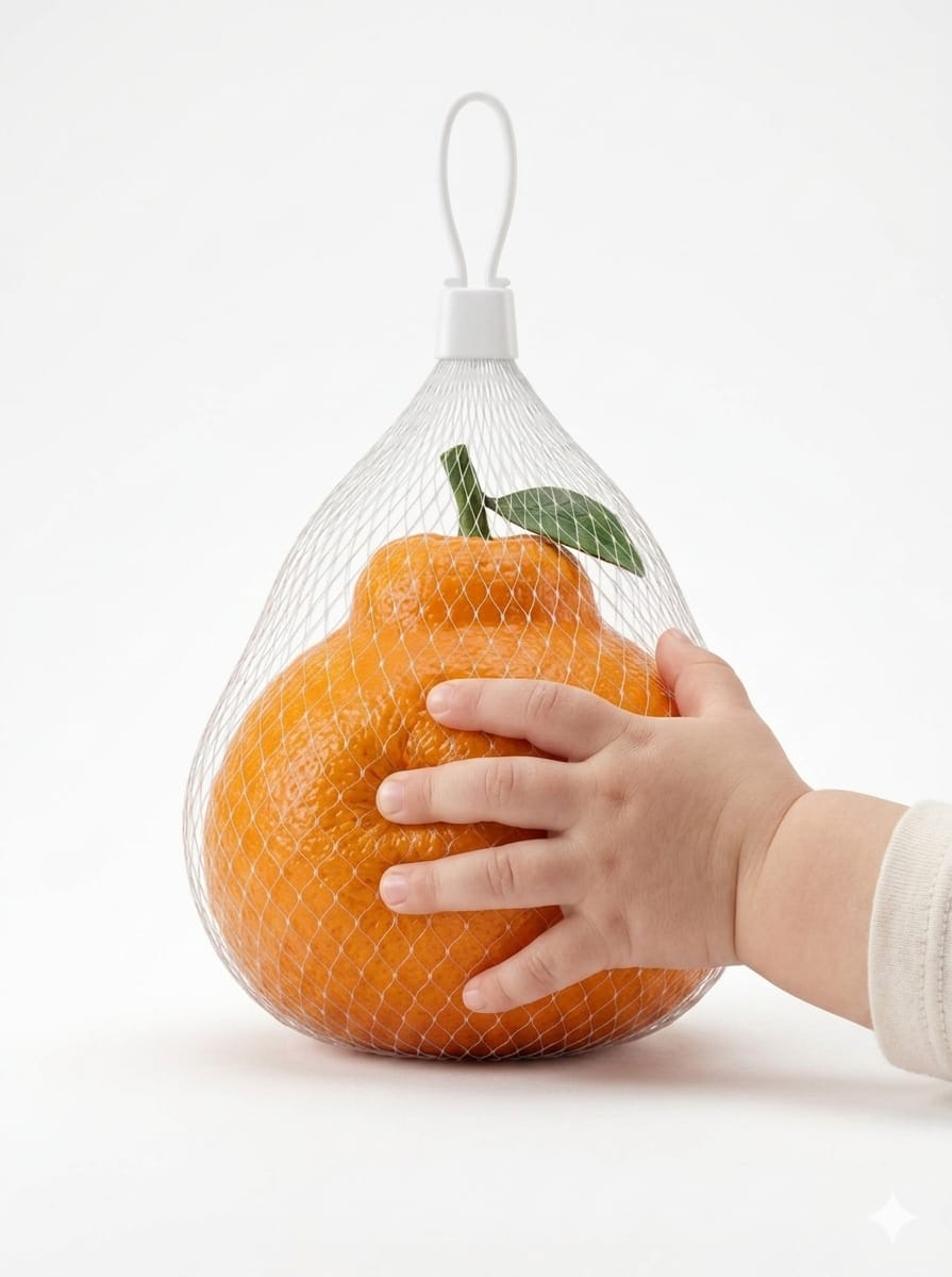 Orange Toy with Net