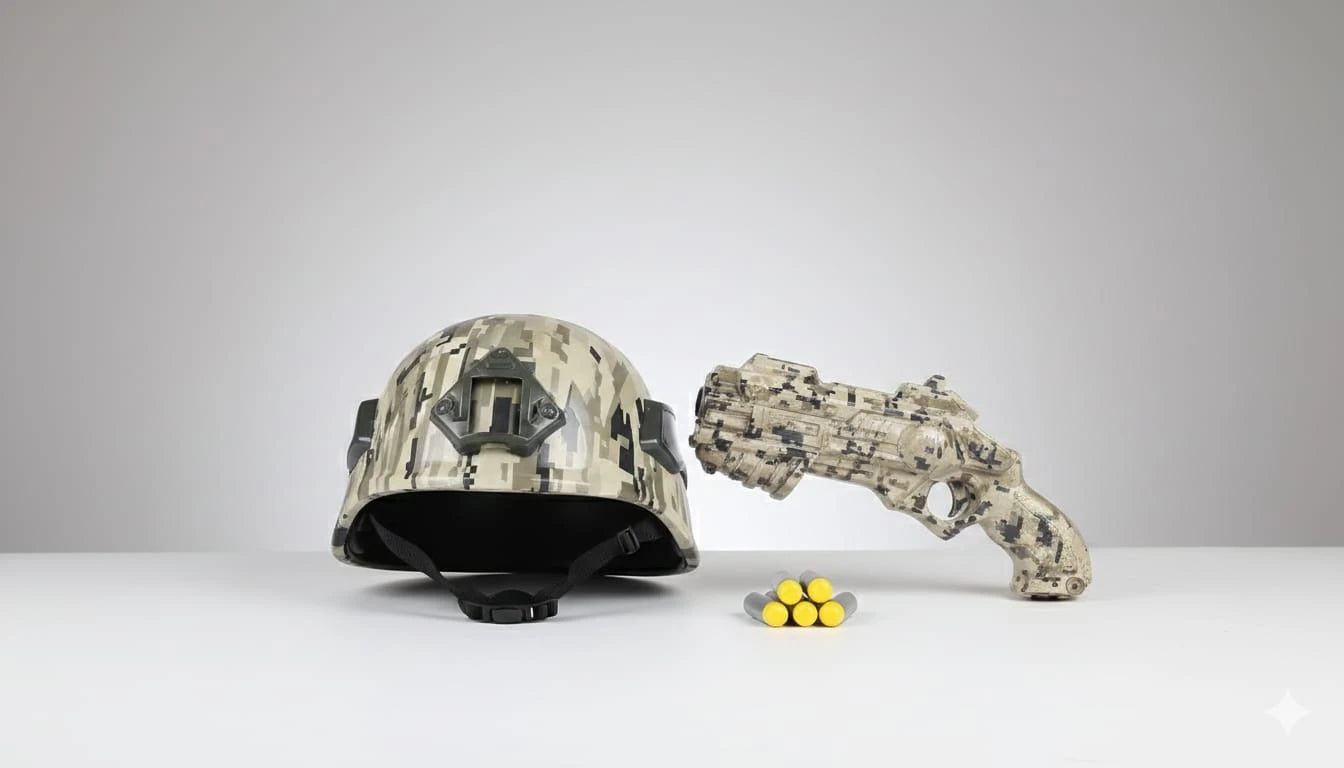 Camouflage Soft Bullet Set