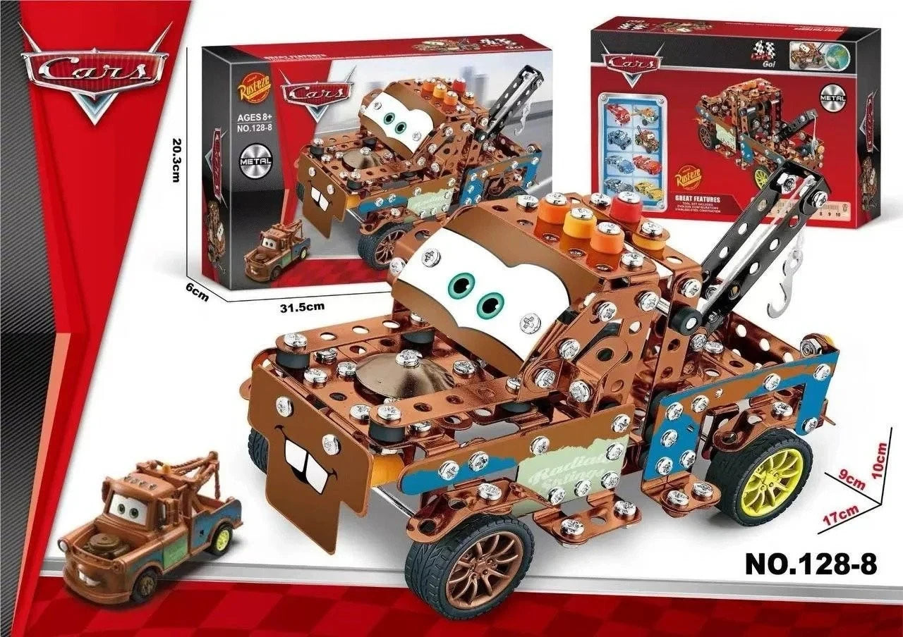 Rusteze Cars Build Set