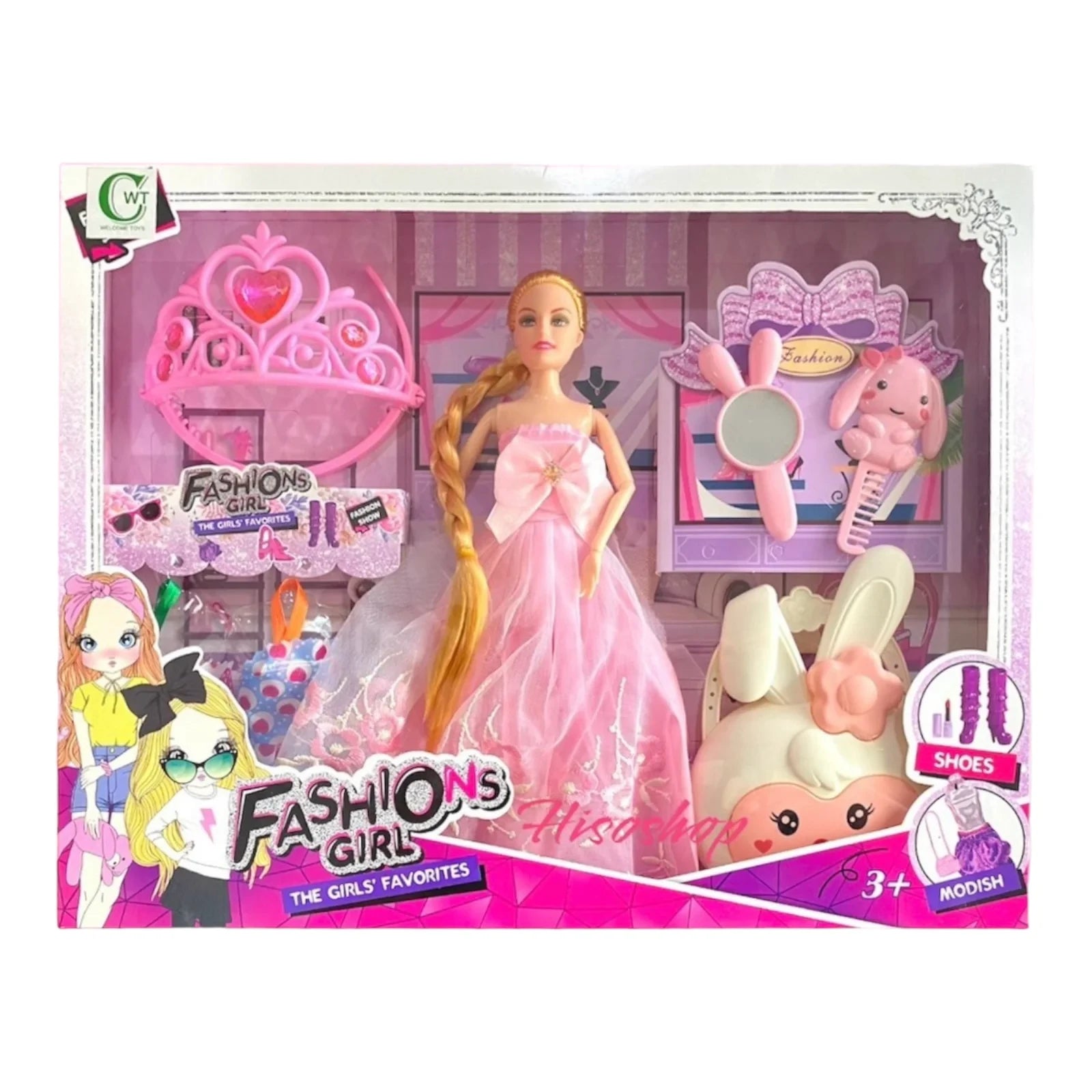 Fashions Girl Doll Set