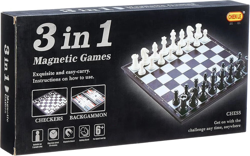 3 in 1 Magnetic Games