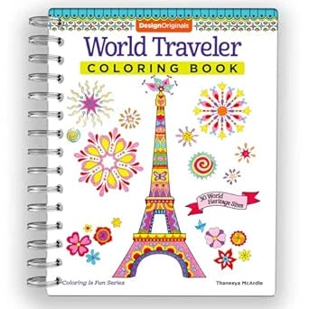 World Traveler Coloring Book