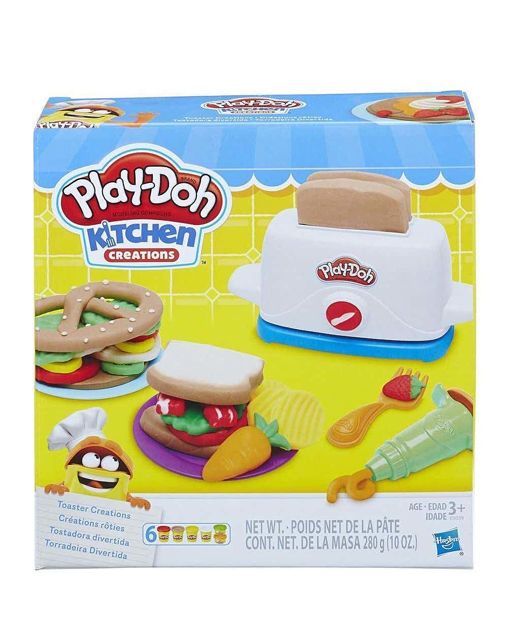 Play-Doh Toaster Creations